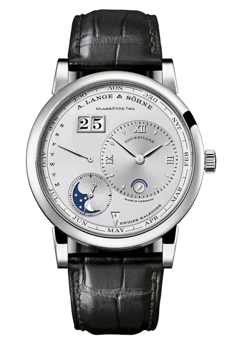 LANGE 1 TOURBILLON PERPETUAL CALENDAR platinum 2012 - 720.025 LANGE 1 TOURBILLON PERPETUAL CALENDAR