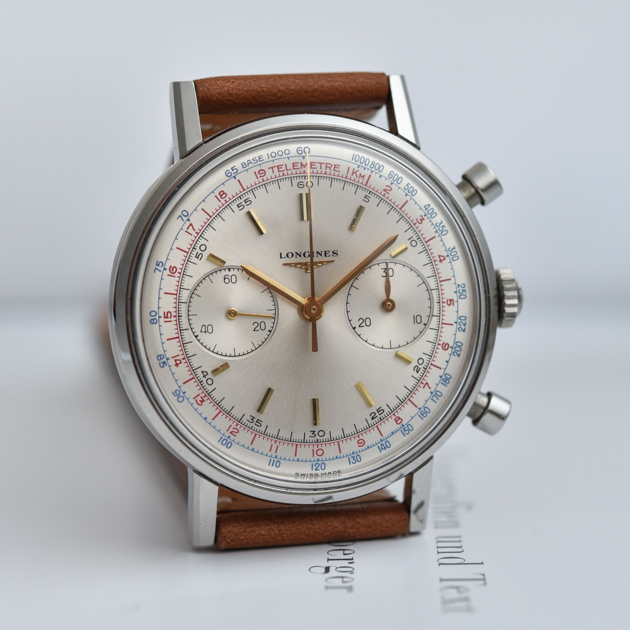 Longines Flyback Chronograph 30CH (1965) Reference 7413