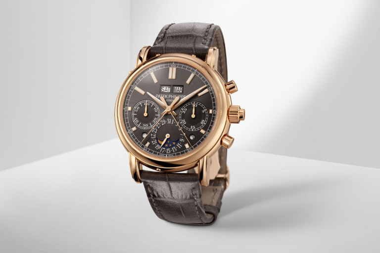 Patek Philippe 5204R-011 Split-Seconds Chronograph Perpetual Calendar slate grey