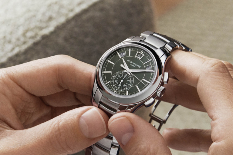 Patek Philippe Chronograph Annual Calendar 5905/1A Steel Olive Green