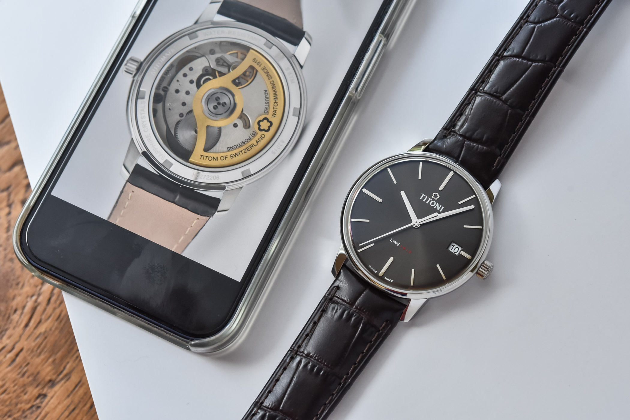 Titoni LINE 1919 With In-House Calibre T10