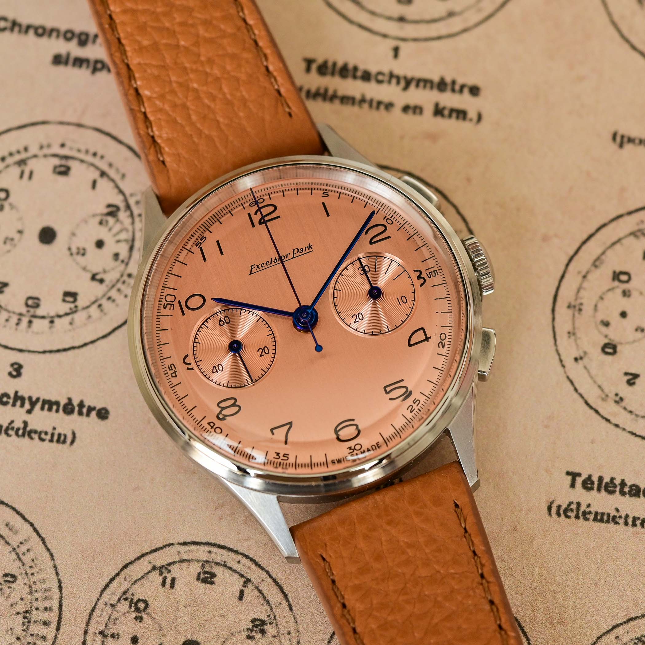 2021 Excelsior Park Hand-Wound Chronograph Collection