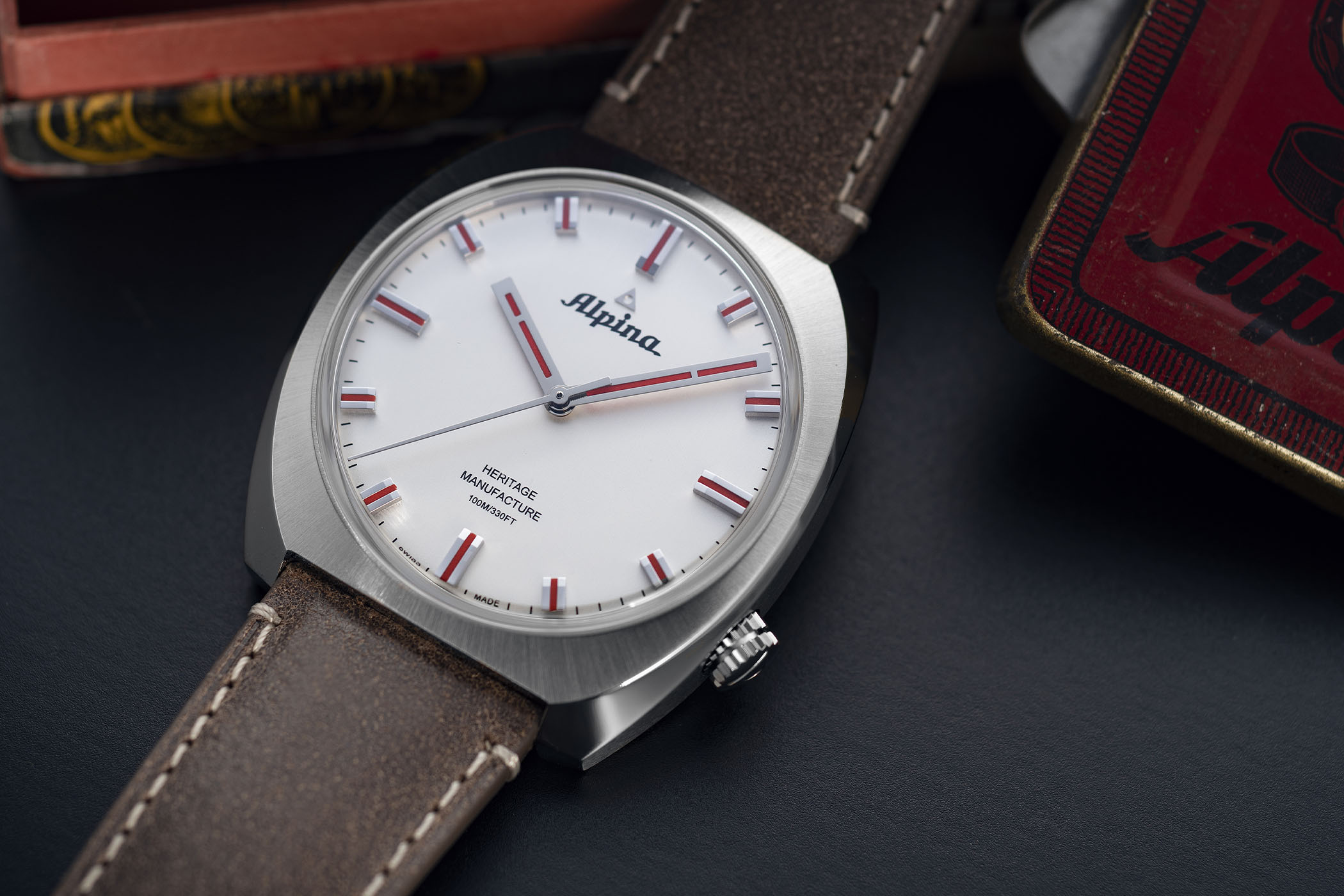 Alpina Startimer Pilot Heritage Manufacture - tribute bumper movement - AL-709SR4SH6 - 2 Alpina Startimer Pilot Heritage Manufacture - tribute bumper movement - AL-709SR4SH6