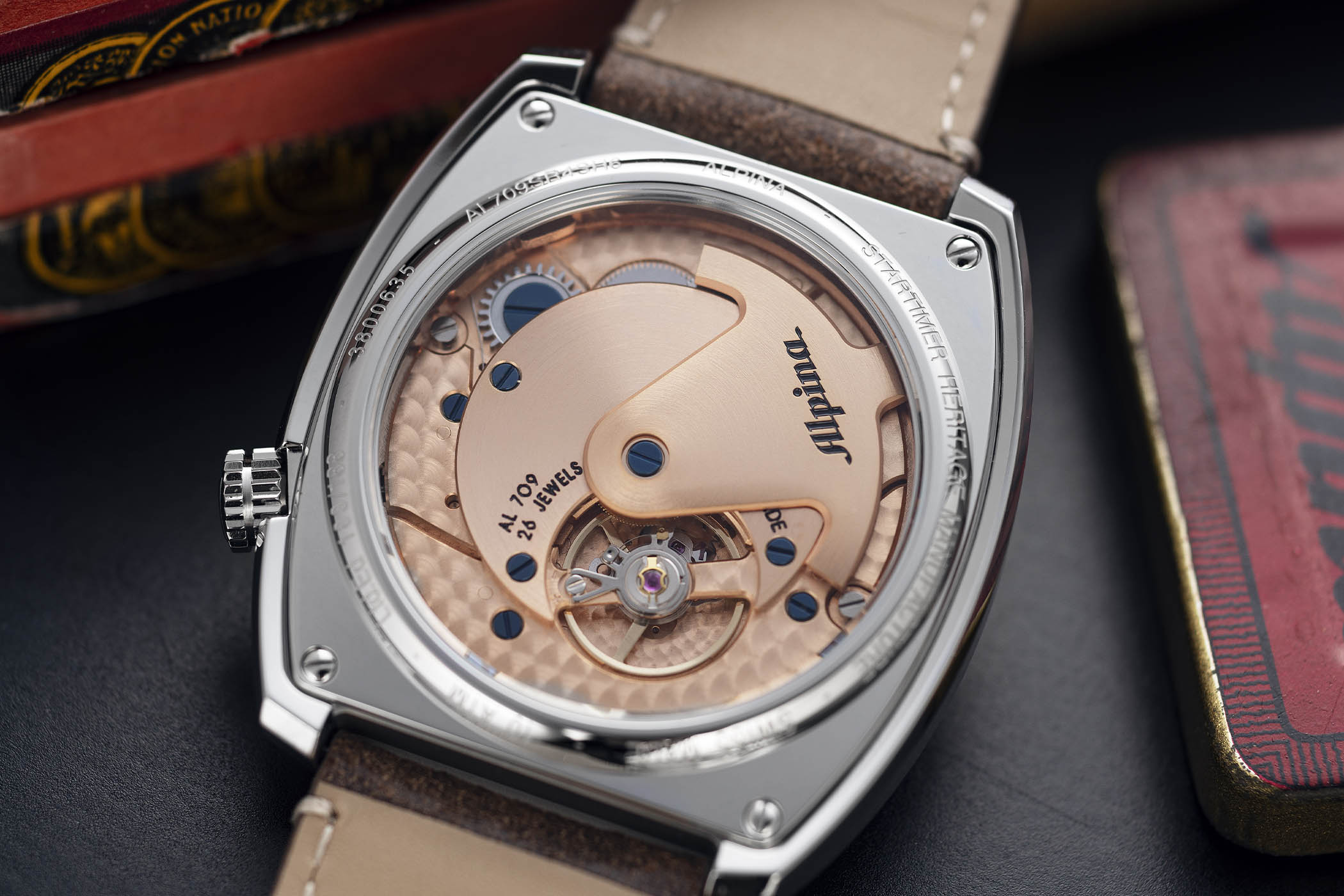 Alpina Startimer Pilot Heritage Manufacture - tribute bumper movement - AL-709SR4SH6 - 3 Alpina Startimer Pilot Heritage Manufacture - tribute bumper movement - AL-709SR4SH6