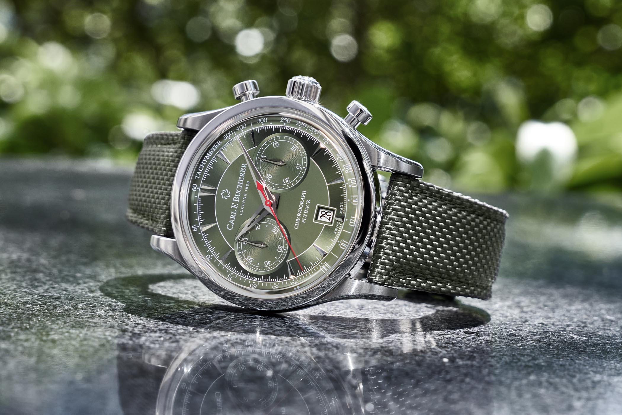 Carl F. Bucherer Manero Flyback Green