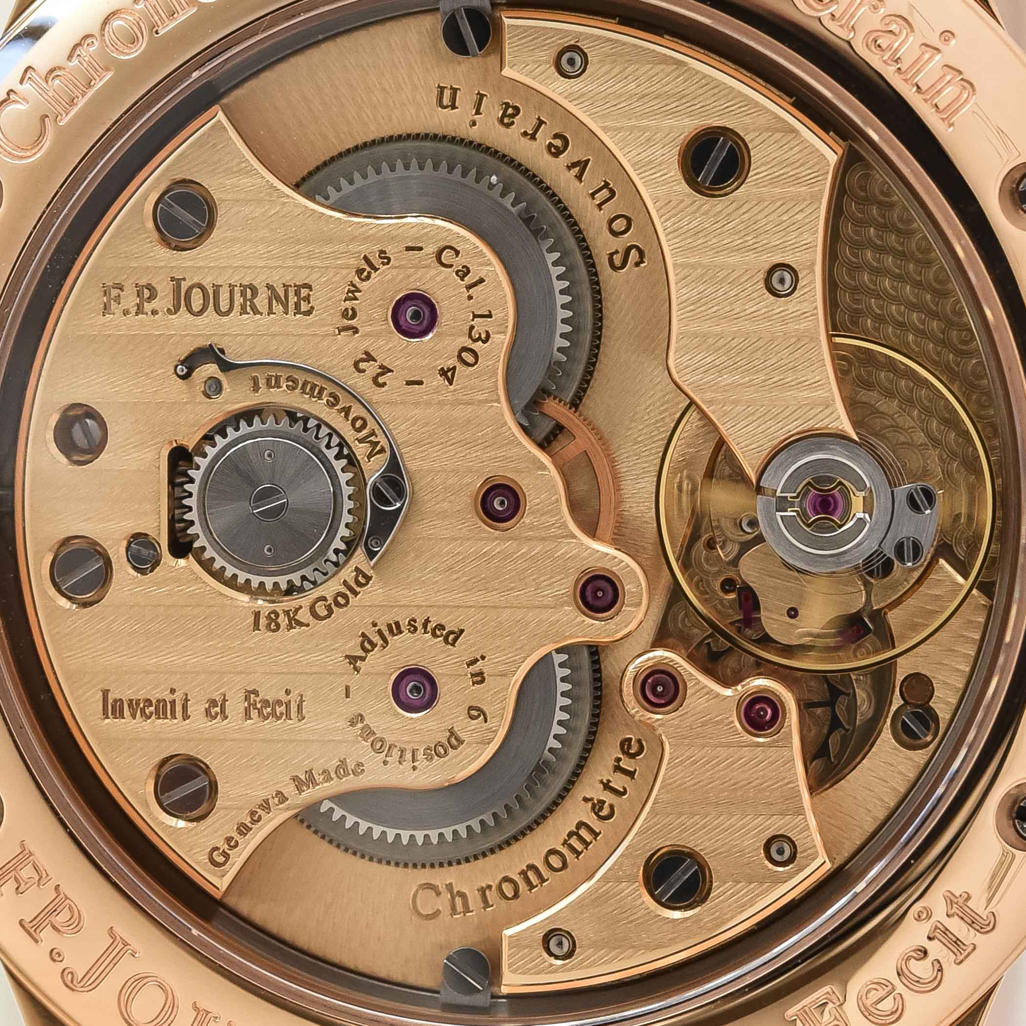 FP Journe Chronometre Souverain Havana Dial 6N Gold - review - 2 F.P. Journe Chronometre Souverain Havana Dial 6N Gold