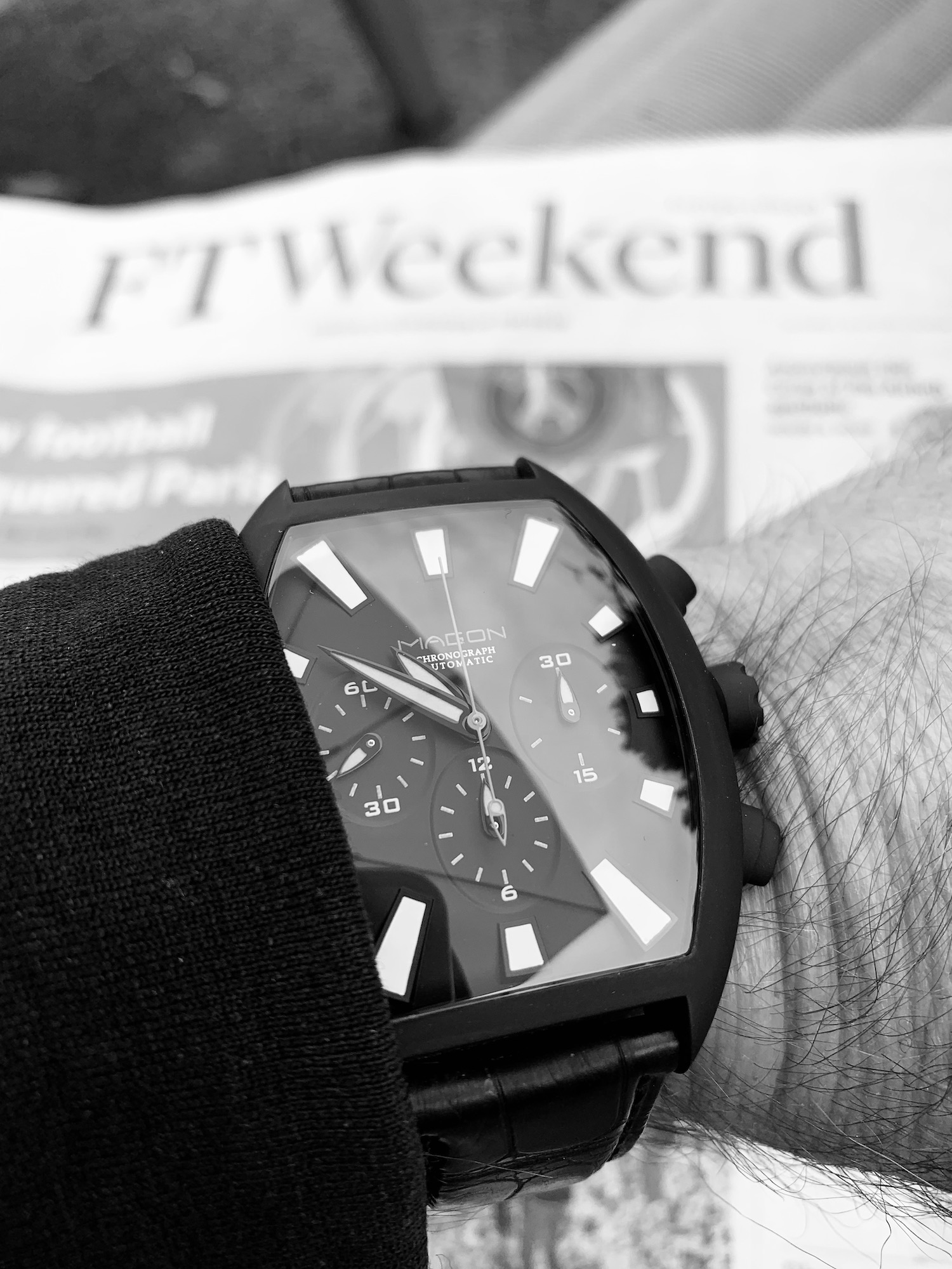 Magon watch Forsa Titanium Chronograph Stephen McGonigle - 1 Magon watch Forsa Titanium Chronograph Stephen McGonigle