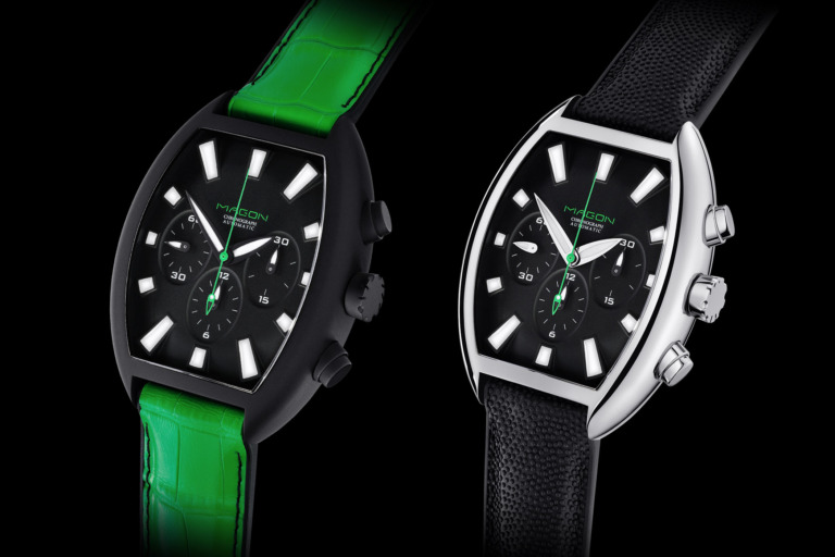 Magon watch Forsa Titanium Chronograph Stephen McGonigle