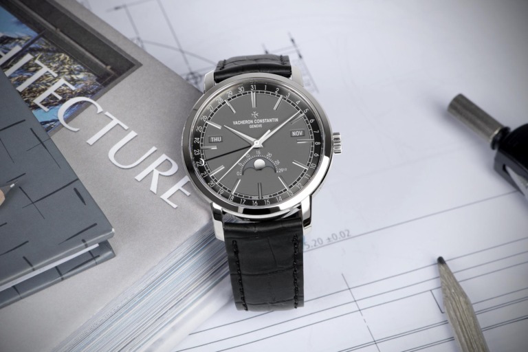White Gold Vacheron Constantin Traditionnelle Complete Calendar 4010T