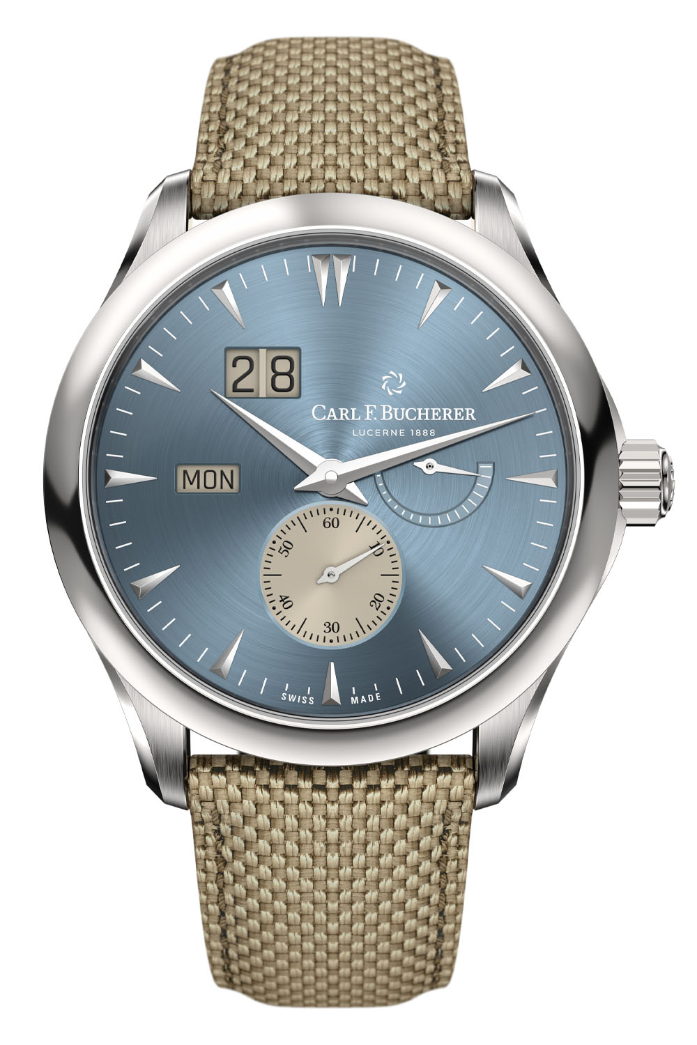 Carl F. Bucherer Manero Peripheral BigDate Blue Carl F. Bucherer Manero Peripheral BigDate 2021