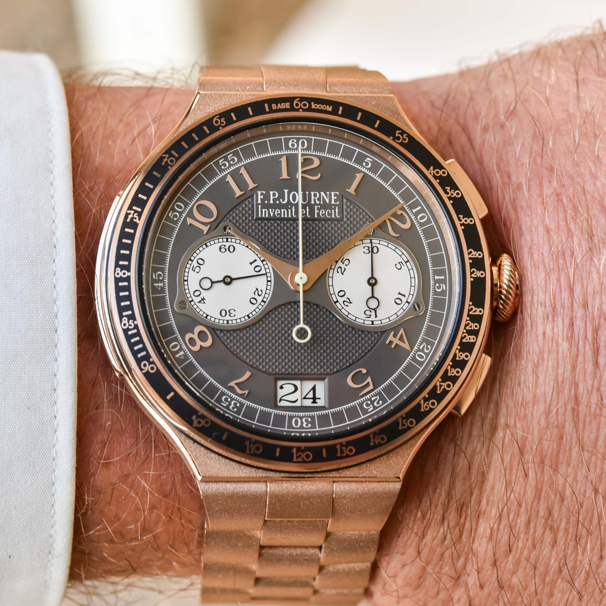 FP Journe LineSport Chronographe Monopoussoir Rattrapante Red Gold - Review - 1 F.P. Journe LineSport Chronographe Monopoussoir Rattrapante Red Gold