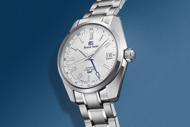 Grand Seiko Heritage Collection Hi-Beat 36000 GMT 44GS 55th Anniversary Limited Edition SBGJ255