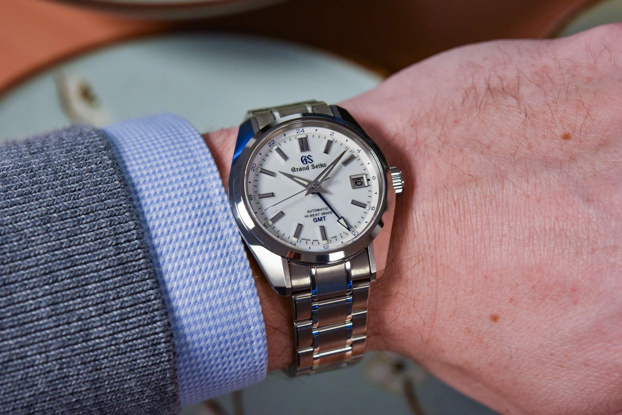 Grand Seiko Heritage Hi-Beat GMT SBGJ255 - traveller's watch - 1 Grand Seiko Heritage Hi-Beat GMT SBGJ255