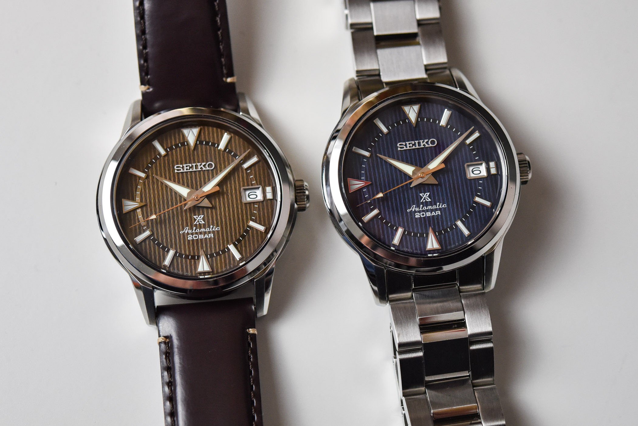 Seiko Prospex 1959 Alpinist SPB249J1 and SPB251J1
