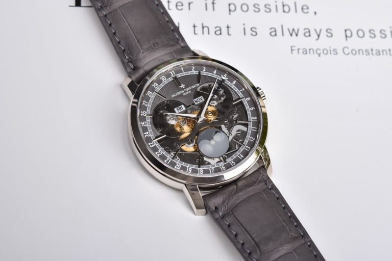Vacheron Constantin Traditionnelle Complete Calendar Openface