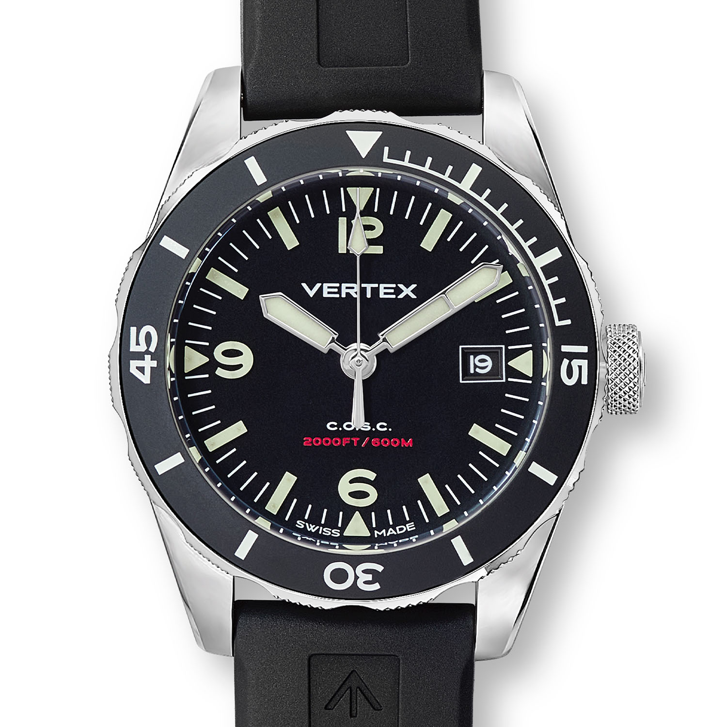 Vertex M60 AquaLion Dive Watch Date - 2 Vertex M60 AquaLion Dive Watch