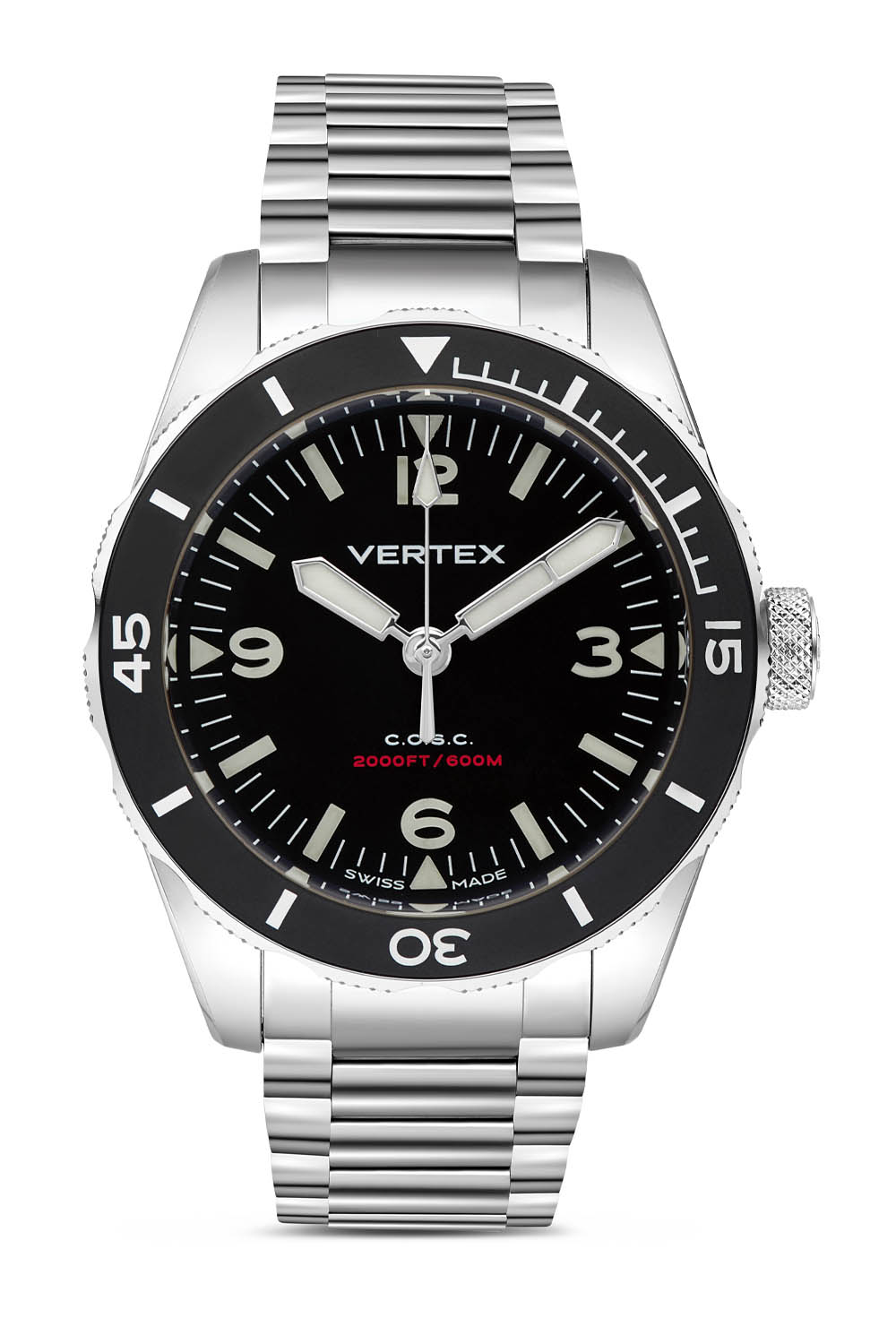 Vertex M60 AquaLion Dive Watch No-Date - 1 Vertex M60 AquaLion Dive Watch