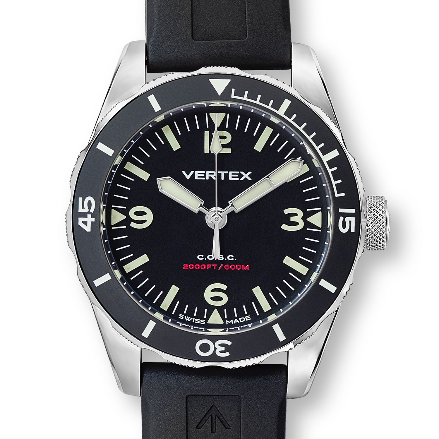Vertex M60 AquaLion Dive Watch No-Date - 4 Vertex M60 AquaLion Dive Watch