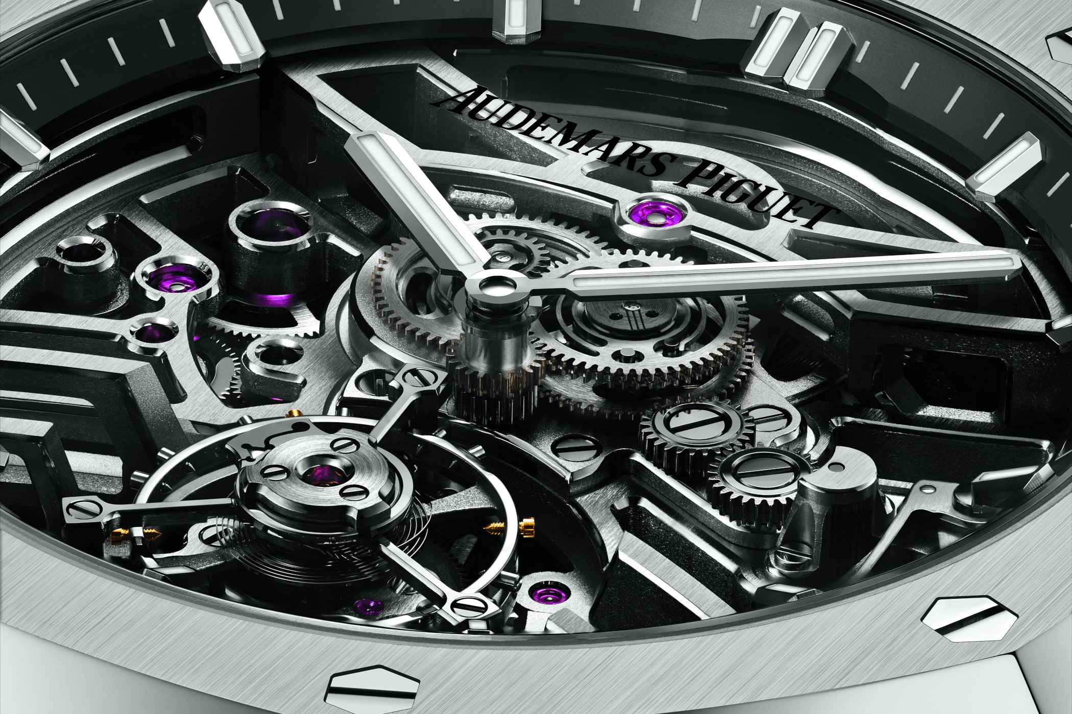 Audemars Piguet Royal Oak Selfwinding Flying Tourbillon Openworked 7 Audemars Piguet Royal Oak Selfwinding Flying Tourbillon Openworked stainless steel 50th anniversary