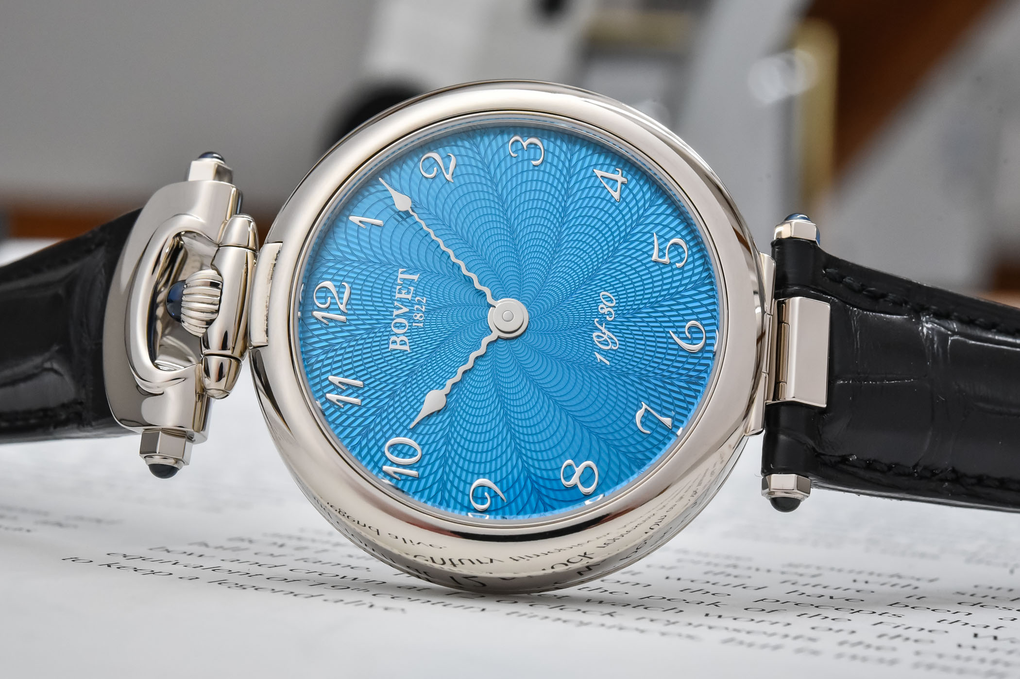 Bovet Monsieur Bovet Turquoise Dial Watch - Review - 2 Bovet Monsieur Bovet Turquoise Dial