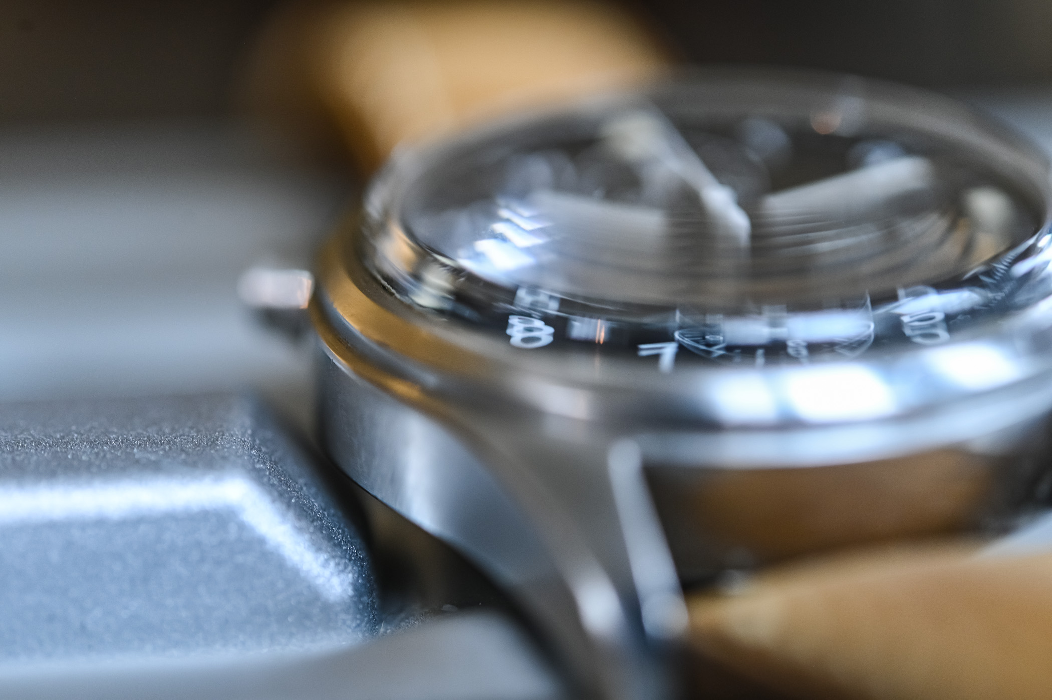 IWC Doppelchronograph 3711 Pilot Watch - Collector Guide - 8 IWC Doppelchronograph 3711 Pilot Watch domed sapphire