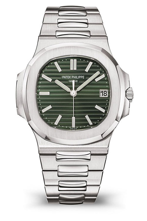 Patek Philippe NautilusSteel Olive Green 5711:1A-014 Discontinued 2022 Patek Philippe NautilusSteel Olive Green 5711:1A-014 Discontinued 2022