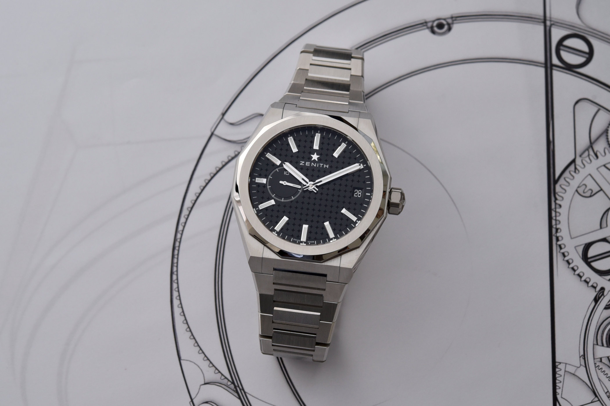 Zenith Defy Skyline Black 1 2022 Zenith Defy Skyline collection