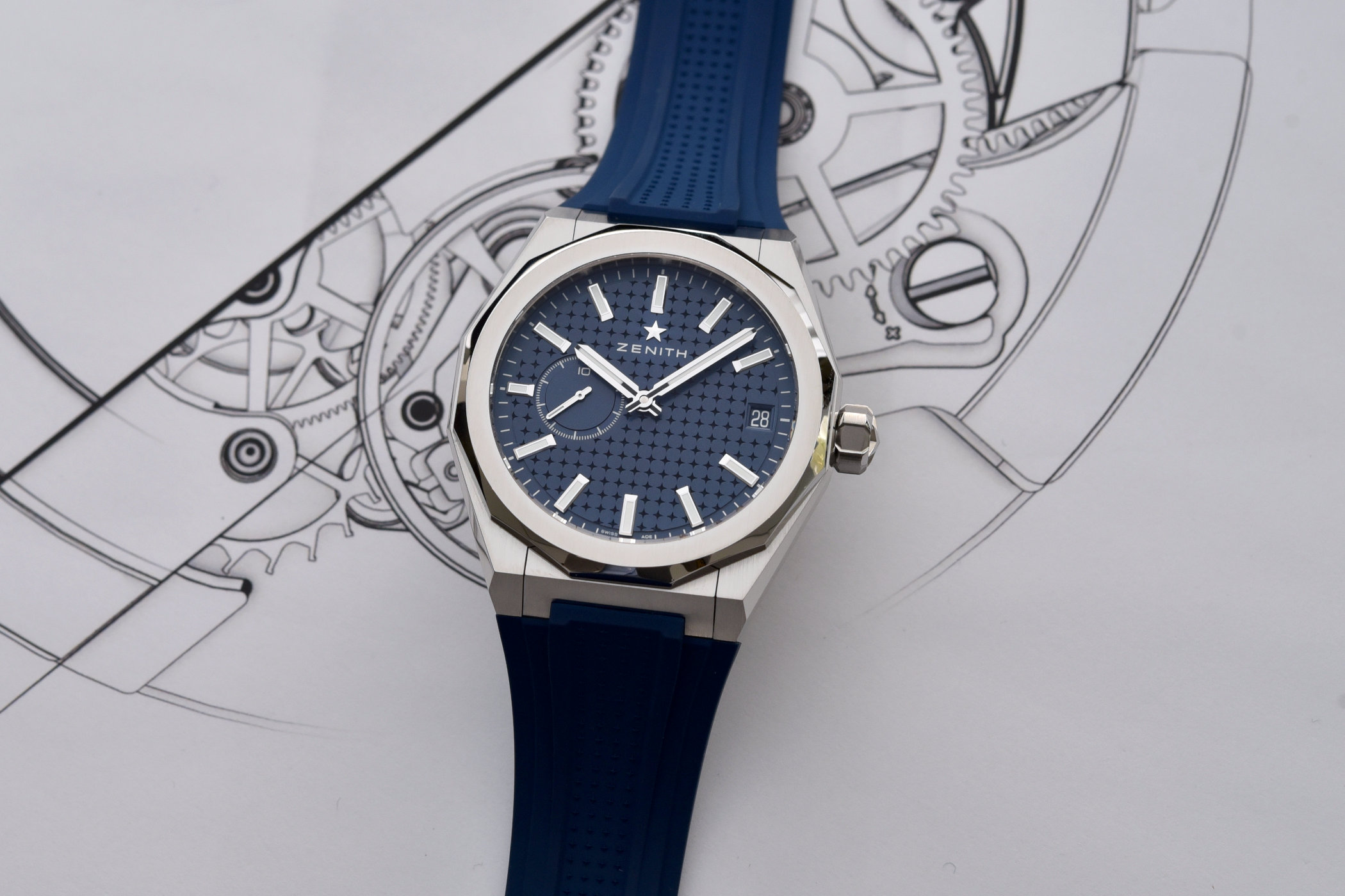 Zenith Defy Skyline Blue 1 2022 Zenith Defy Skyline collection