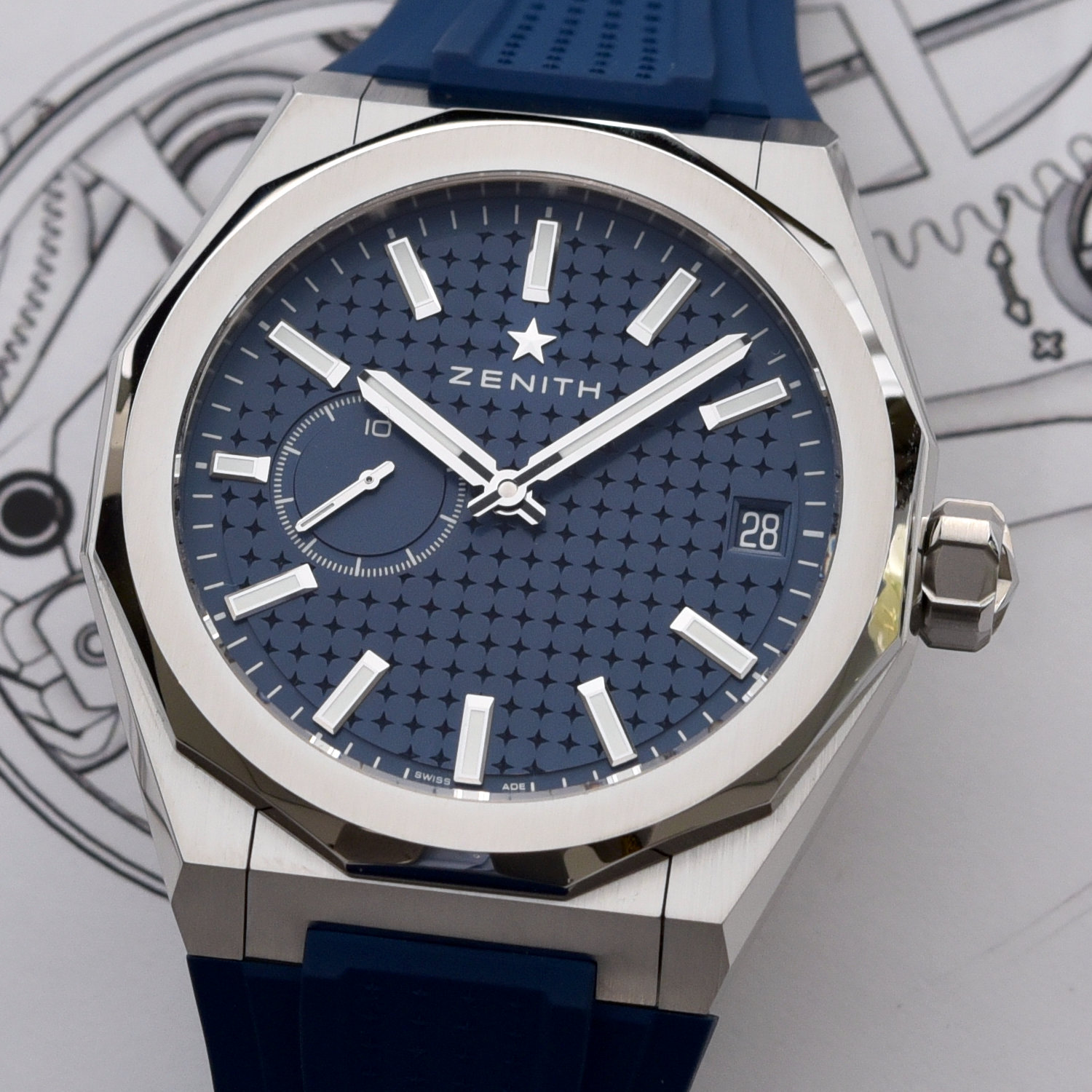 Zenith Defy Skyline Blue 2 2022 Zenith Defy Skyline collection