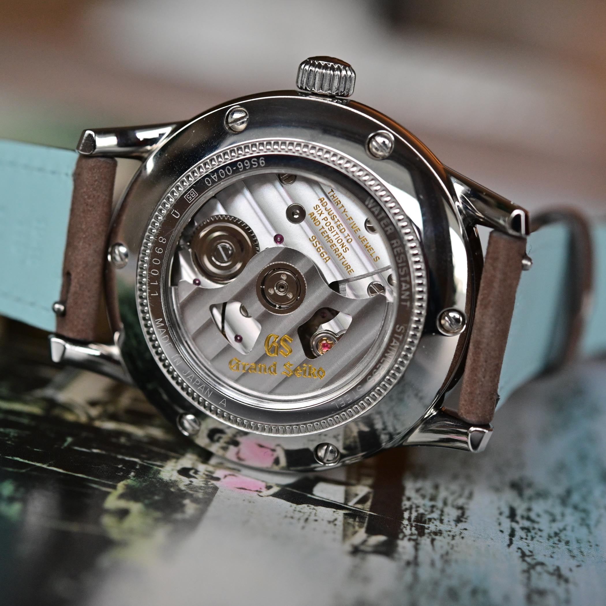 Grand Seiko Elegance GMT SBGM221 - review opinion - 5 Grand Seiko Elegance GMT SBGM221 9S66 movement