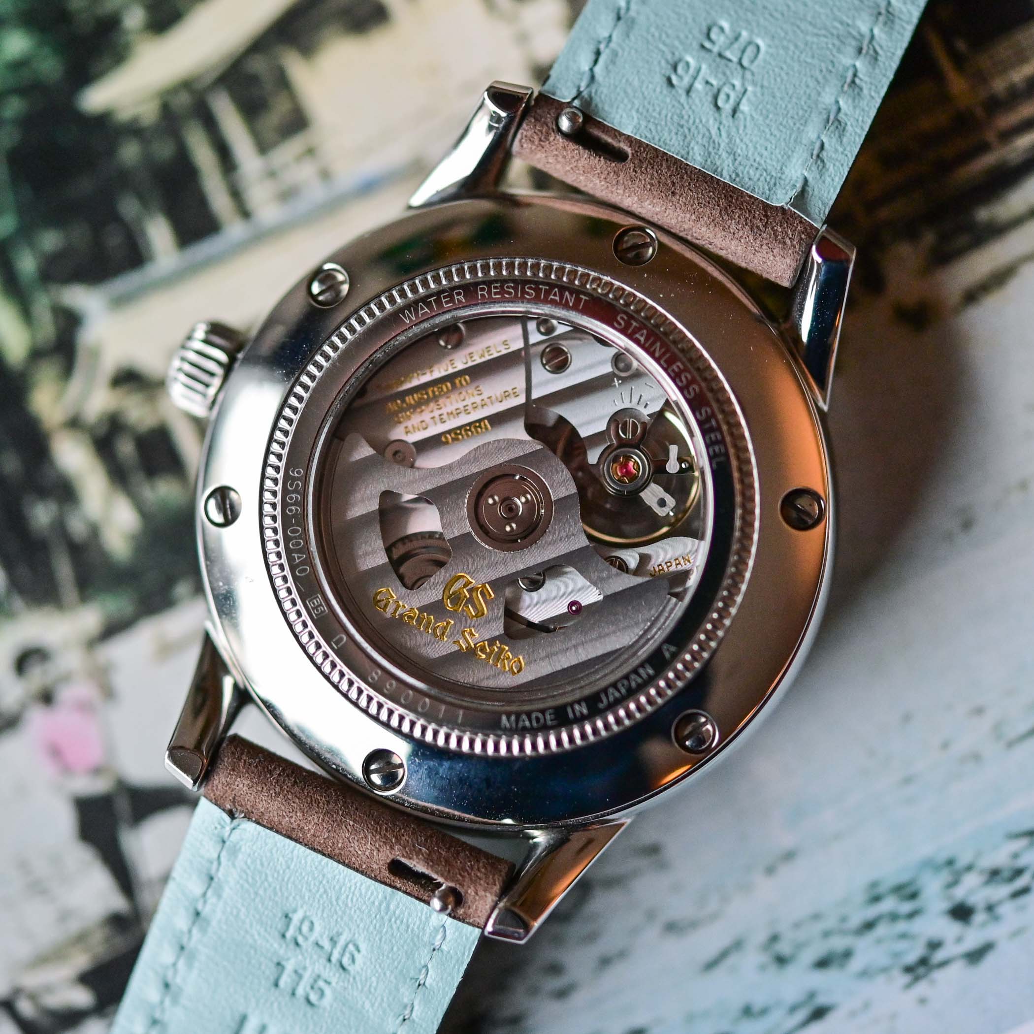 Grand Seiko Elegance GMT SBGM221 - review opinion - 6 Grand Seiko Elegance GMT SBGM221 9S66 movement