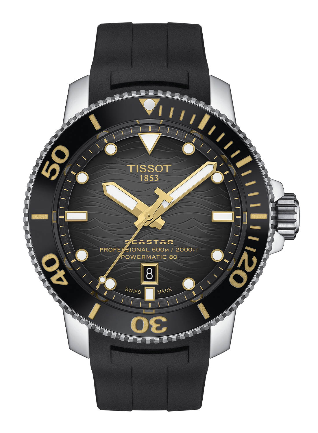 Tissot Seastar 2000 Professional Powermatic 80 - 2022 models - T120_607_17_441_01 - 3 Tissot Seastar 2000 Professional Powermatic 80 - T120.607.17.441.01