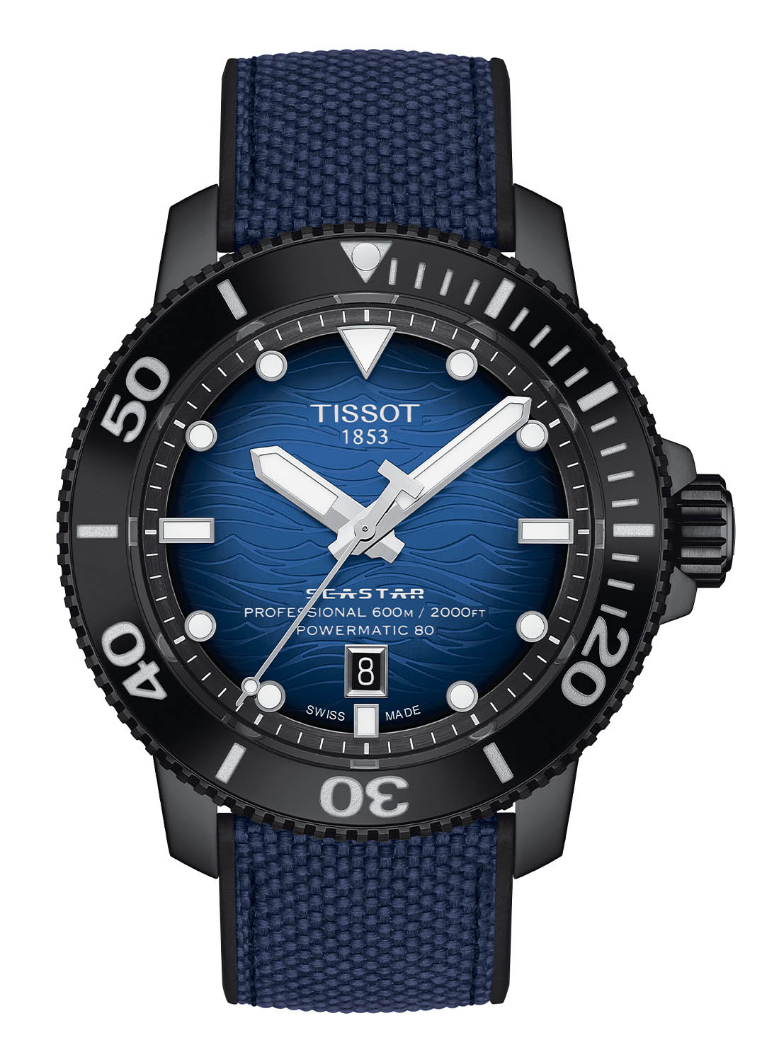 Tissot Seastar 2000 Professional Powermatic 80 - 2022 models - T120_607_37_041_00 - 2 Tissot Seastar 2000 Professional Powermatic 80 - T120.607.37.041.00