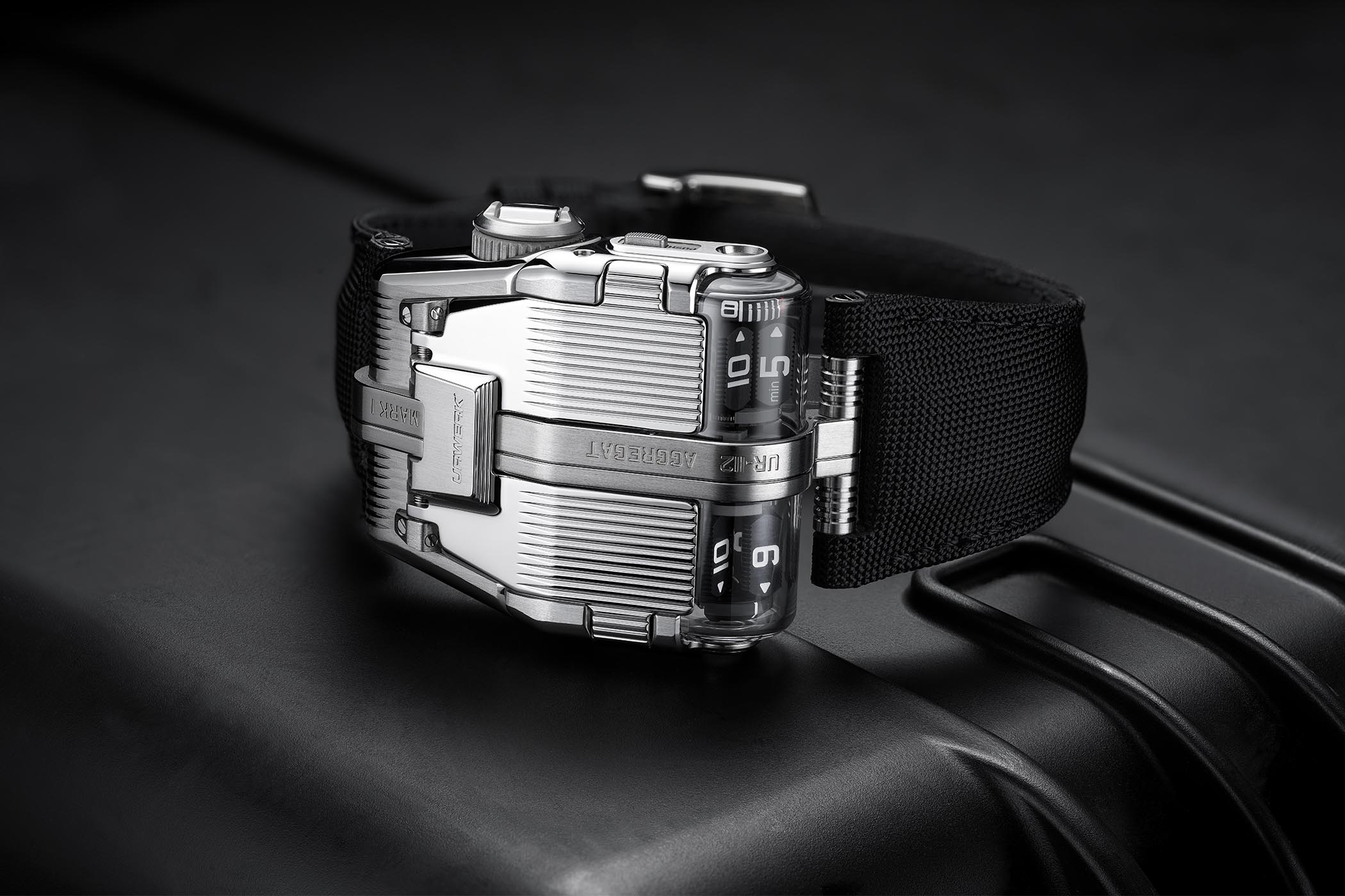 Urwerk UR-112 Aggregat Odyssey Titanium and Steel