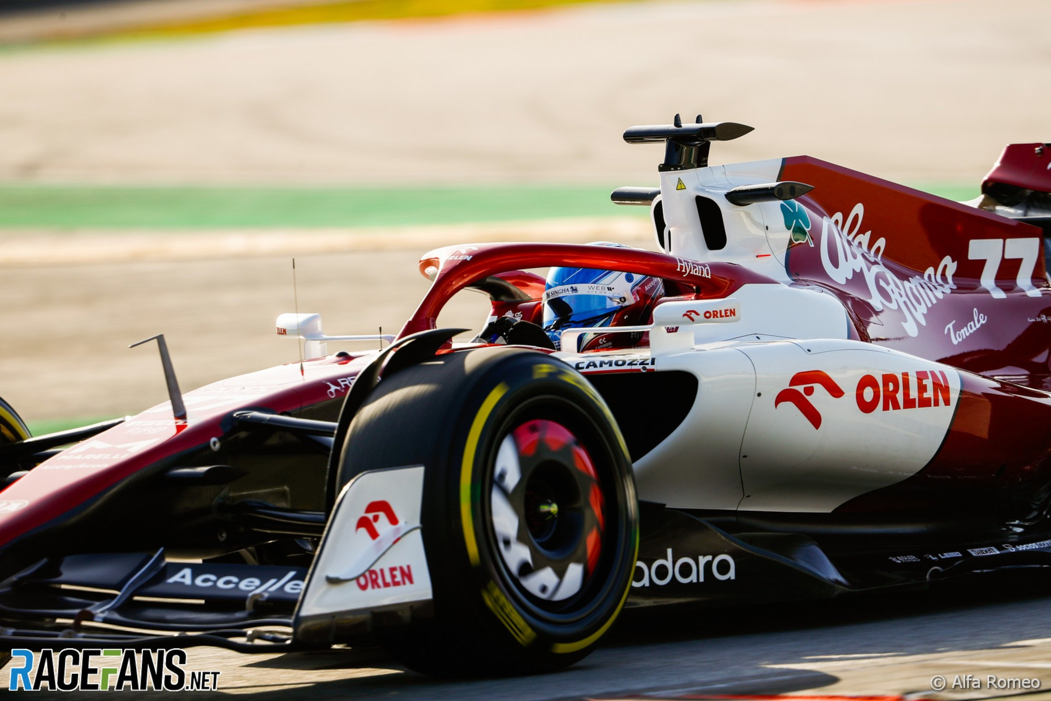 F1- ALFA ROMEO F1 TEAM ORLEN FILMING DAY IN BARCELONA F1- ALFA ROMEO F1 TEAM ORLEN FILMING DAY IN BARCELONA