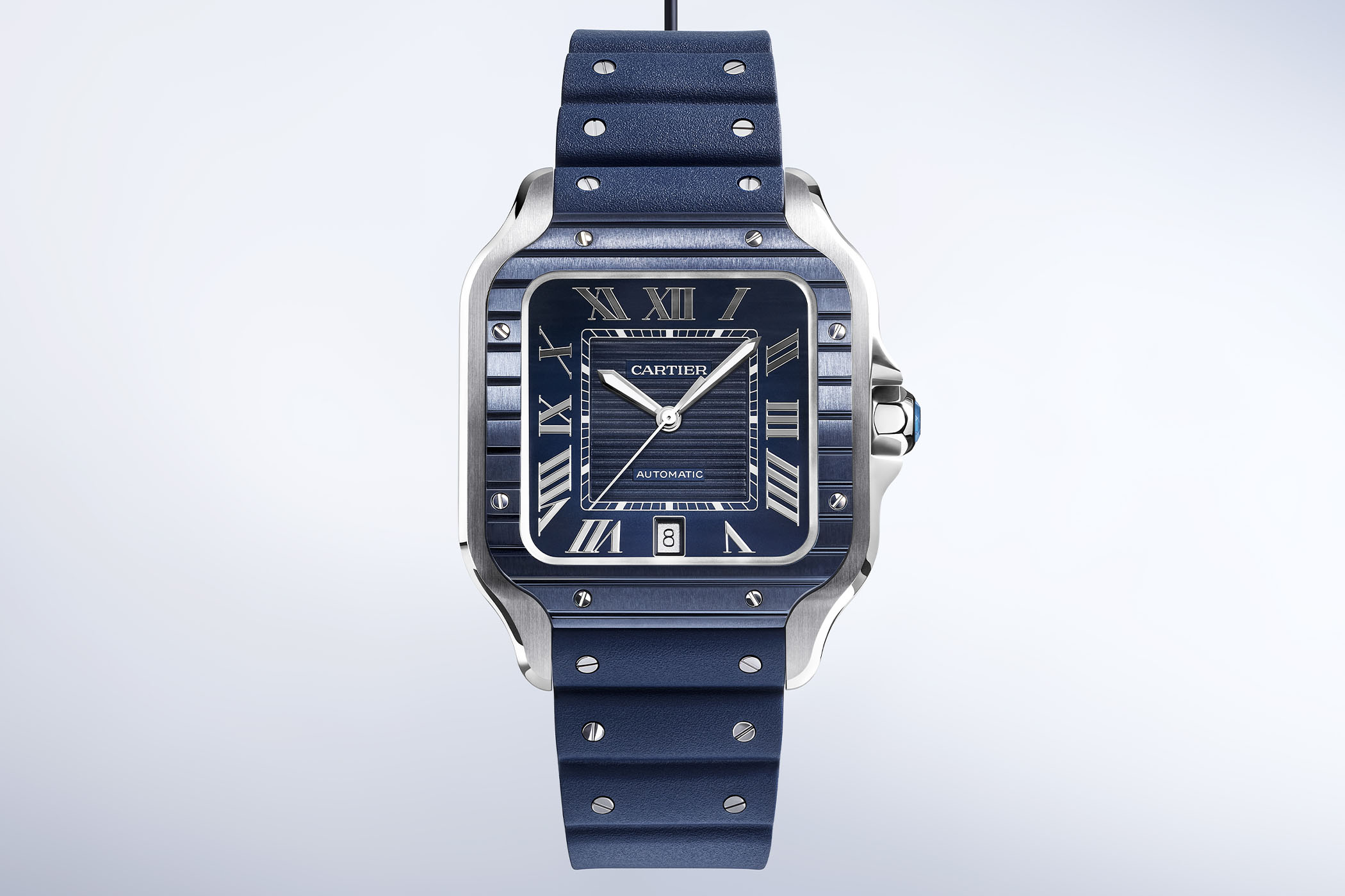 Santos de Cartier Large Model Blue PVD 2022