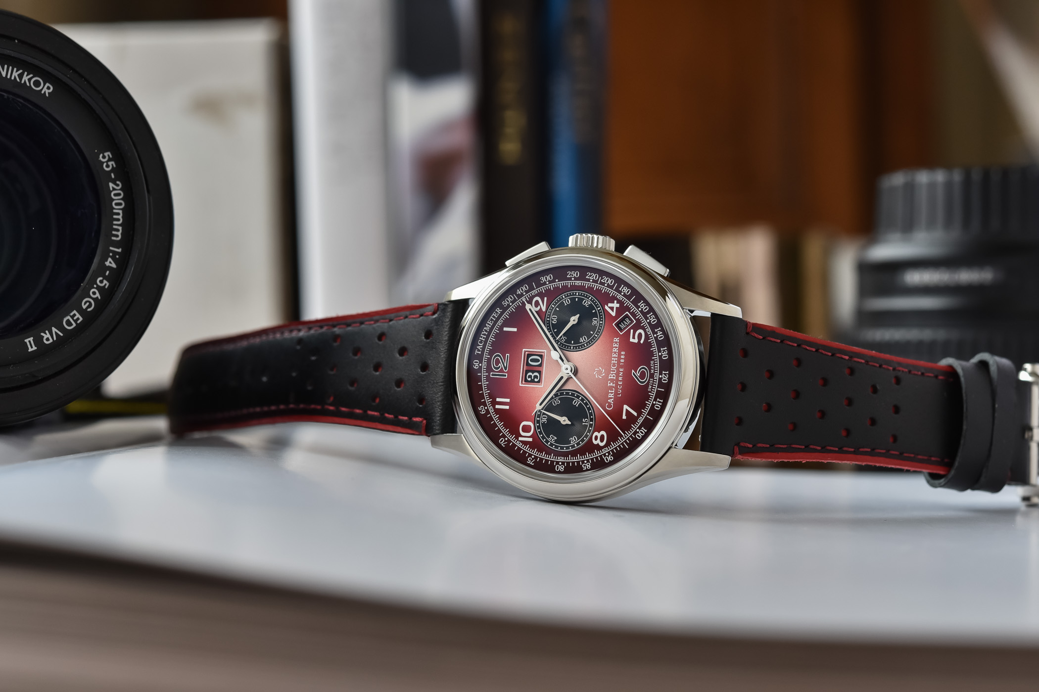 Carl F. Bucherer Heritage Bi-compax Annual Hometown Editions