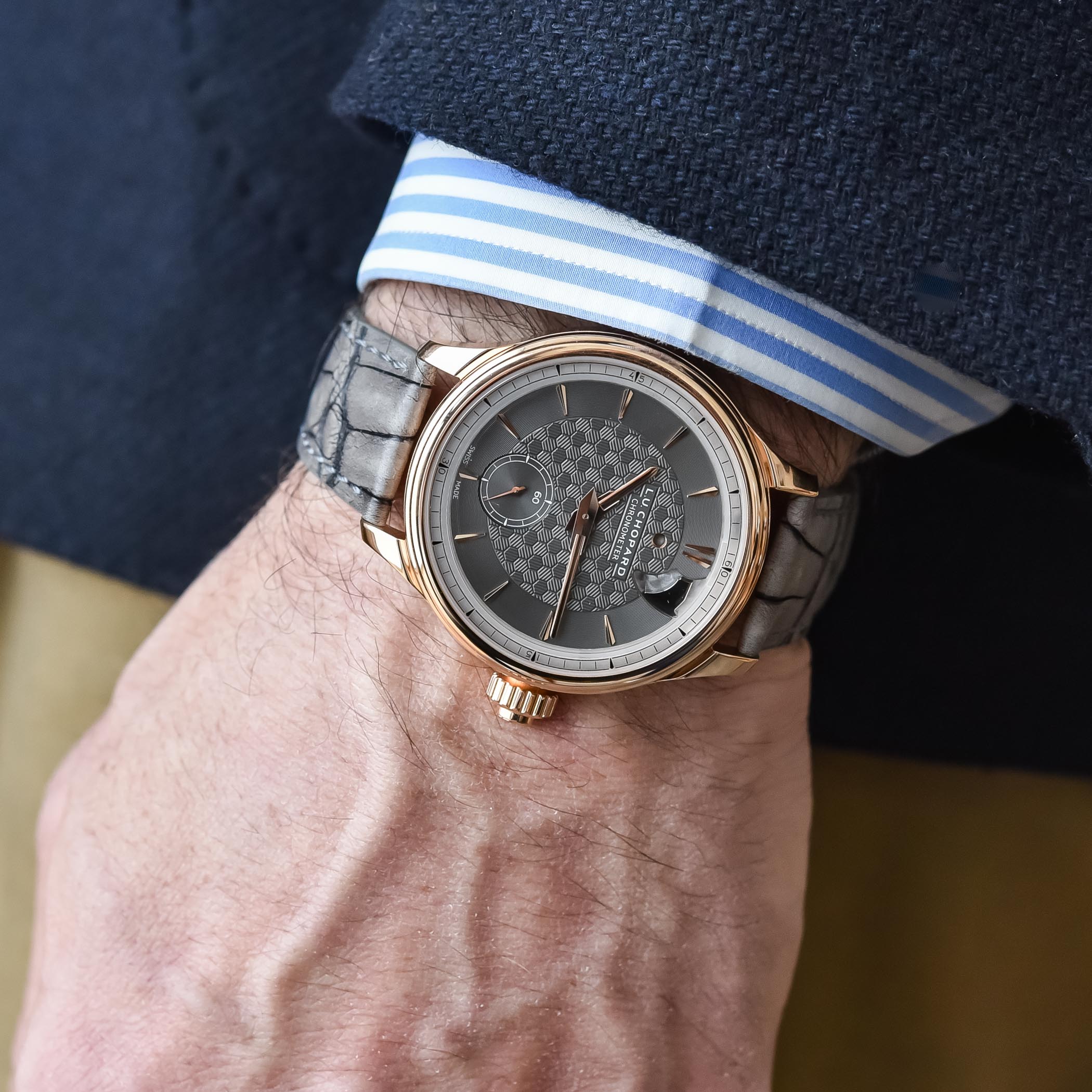Luc Strike One Chopard presents the superbly elegant L.U.C. Strike One - Hands-On