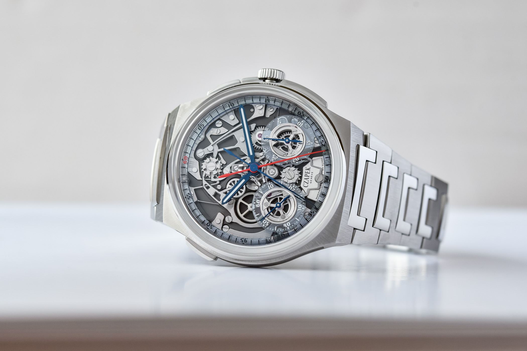 Czapek Antarctique Rattrapante Ice Blue