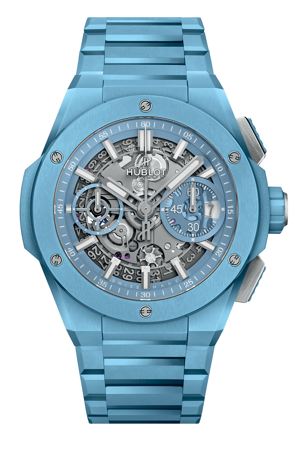 Hublot_Integral Ceramic Sky Blue_451.EX.5120.EX Hublot_Integral Ceramic Sky Blue_451.EX.5120.EX