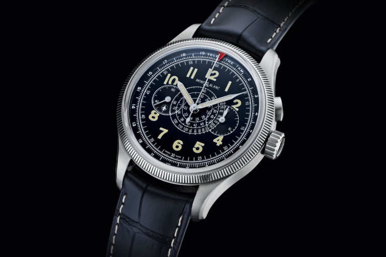 Montblanc 1858 Minerva Monopusher Chronograph Red Arrow LE88