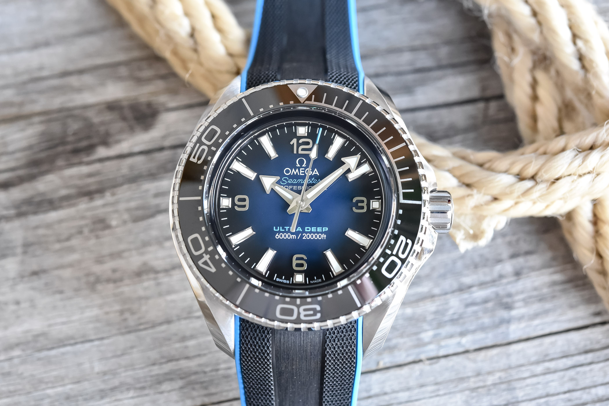 Omega Seamaster Planet Ocean Ultra-Deep 6000m O-Megasteel