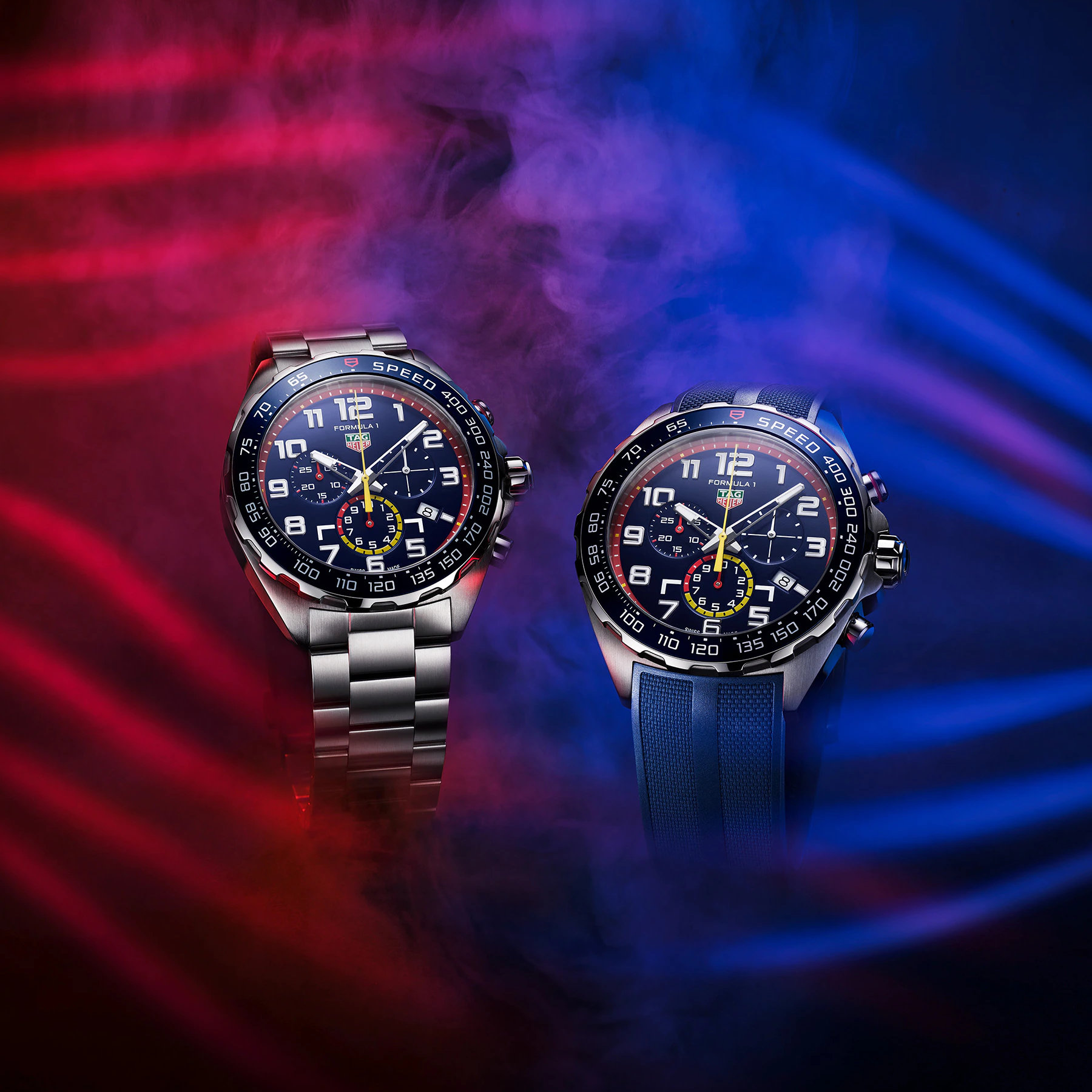 TAG Heuer Formula 1 x Red Bull Racing quartz chronograph The recently introduced TAG Heuer Formula 1 x Red Bull Racing Chronograph.