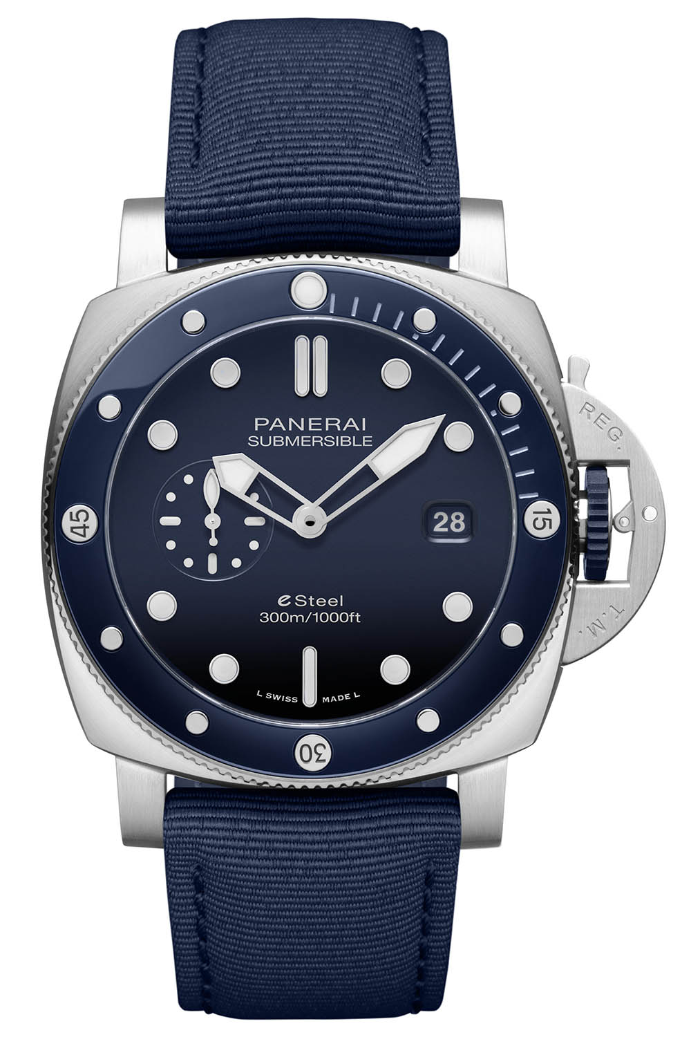 panerai submersible QuarantaQuattro Blu profondo PAM01288 eSteel panerai submersible QuarantaQuattro Blu profondo PAM01288 eSteel