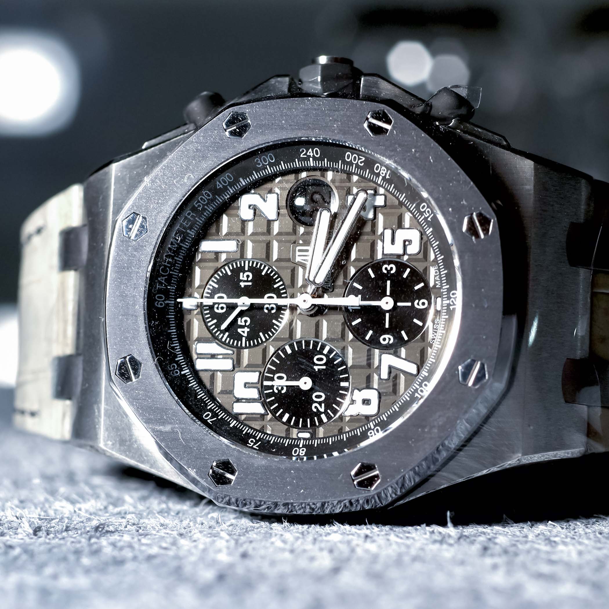 Collectors Series - Audemars Piguet Royal Oak Offshore Sincere limited edition tantalum 26034TS.00.D001IN.01 - 8 Audemars Piguet Royal Oak Offshore Sincere limited edition tantalum 26034TS Collector interview