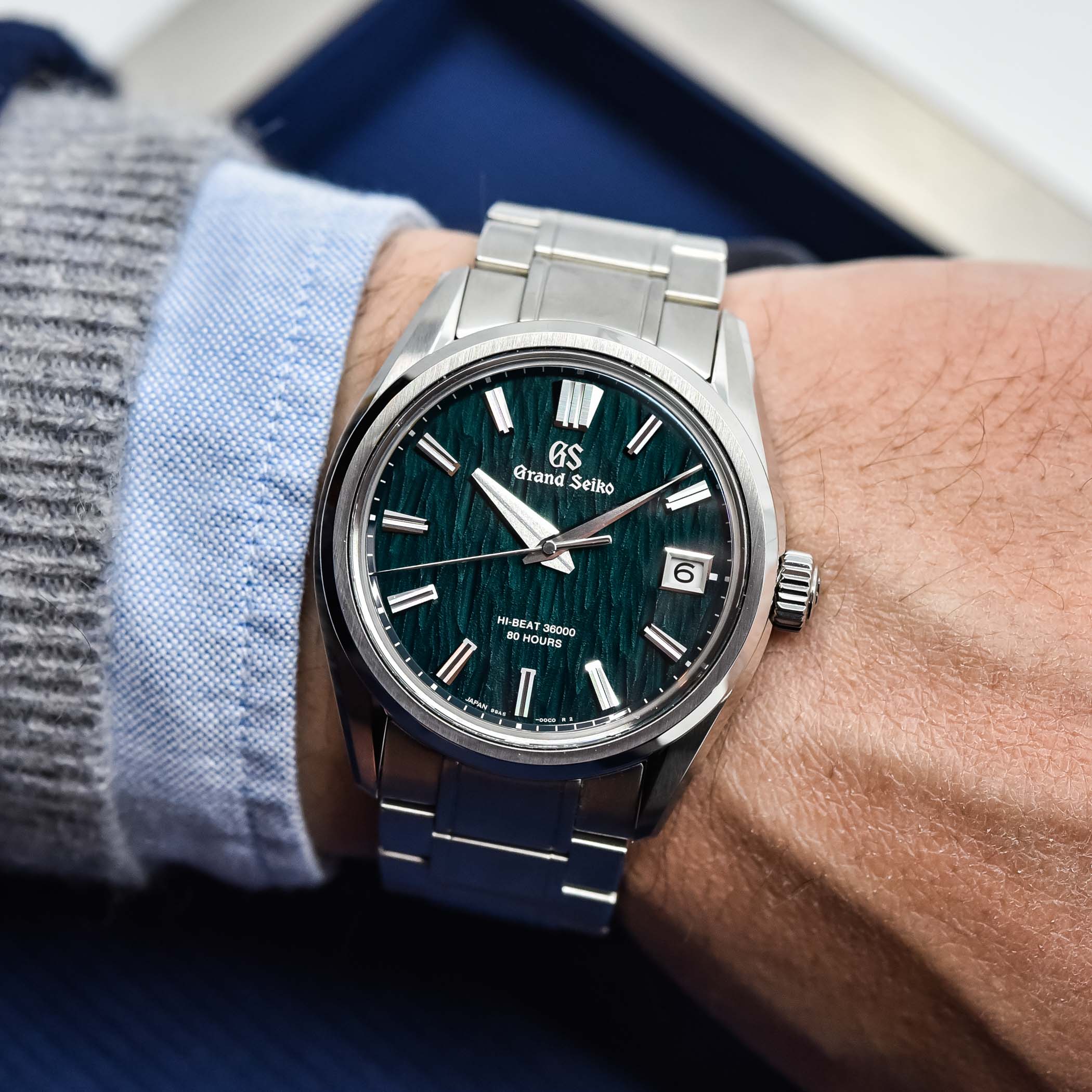 Grand Seiko Evolution 9 Hi-Beat Green Birch SLGH011 - review - 10 Grand Seiko Evolution 9 Hi-Beat Green Birch SLGH011