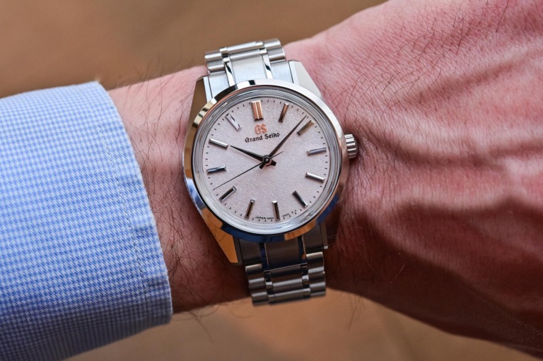 Grand Seiko Heritage Collection 44GS 55th Anniversary Limited Edition Cherry Blossom Sakura SBGW289