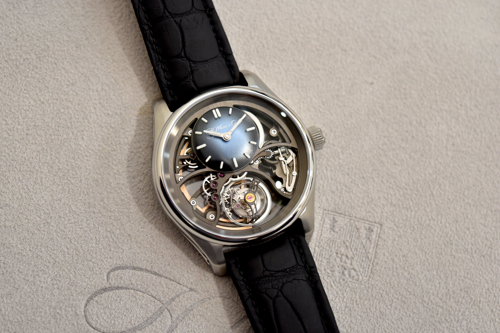 H. Moser & Cie Pioneer Cylindrical Tourbillon Skeleton 2 H. Moser & Cie Pioneer Cylindrical Tourbillon Skeleton 2