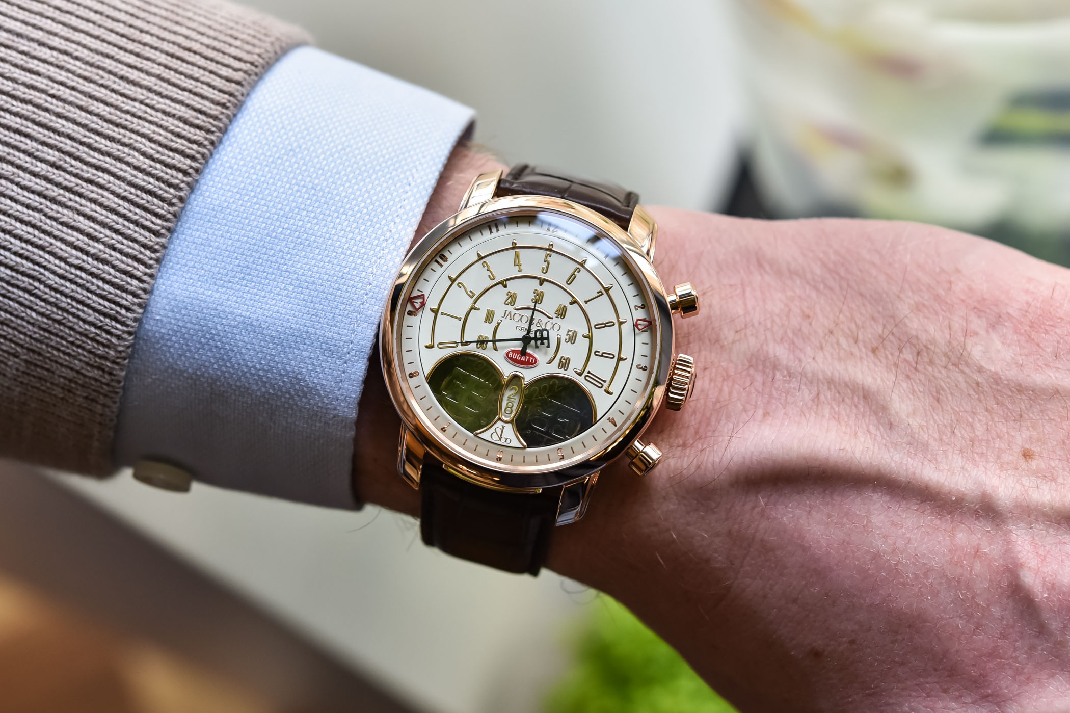 Jacob & Co. Jean Bugatti Chronograph Double Tourbillo