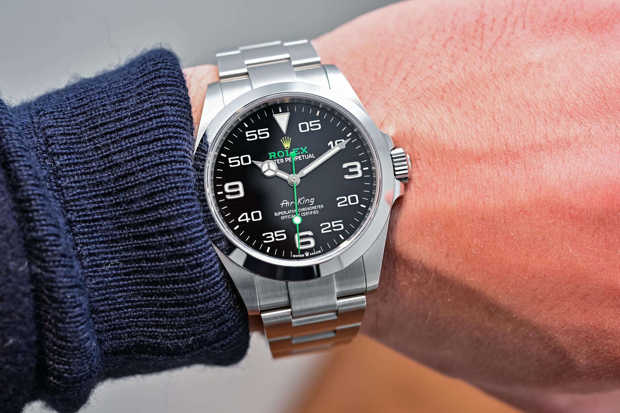 Rolex Oyster Perpetual Air King 126900 - 2022 Review - 5 Rolex Oyster Perpetual Air King 126900